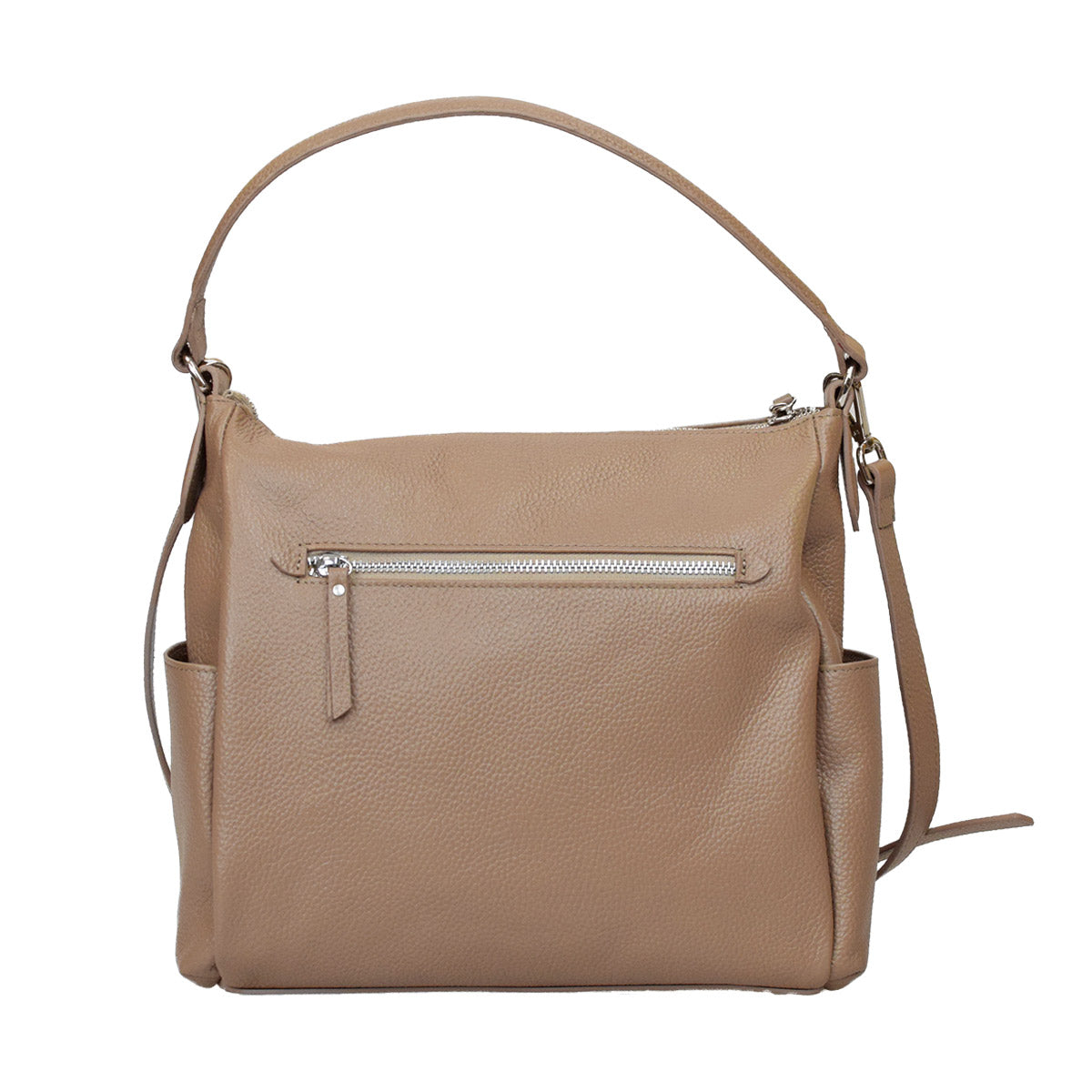 Shrink Leather Shoulder Bag and Wallet Bundle