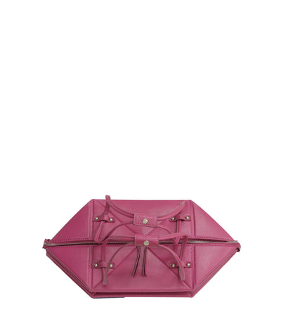 luxury origami handbag#color_pink
