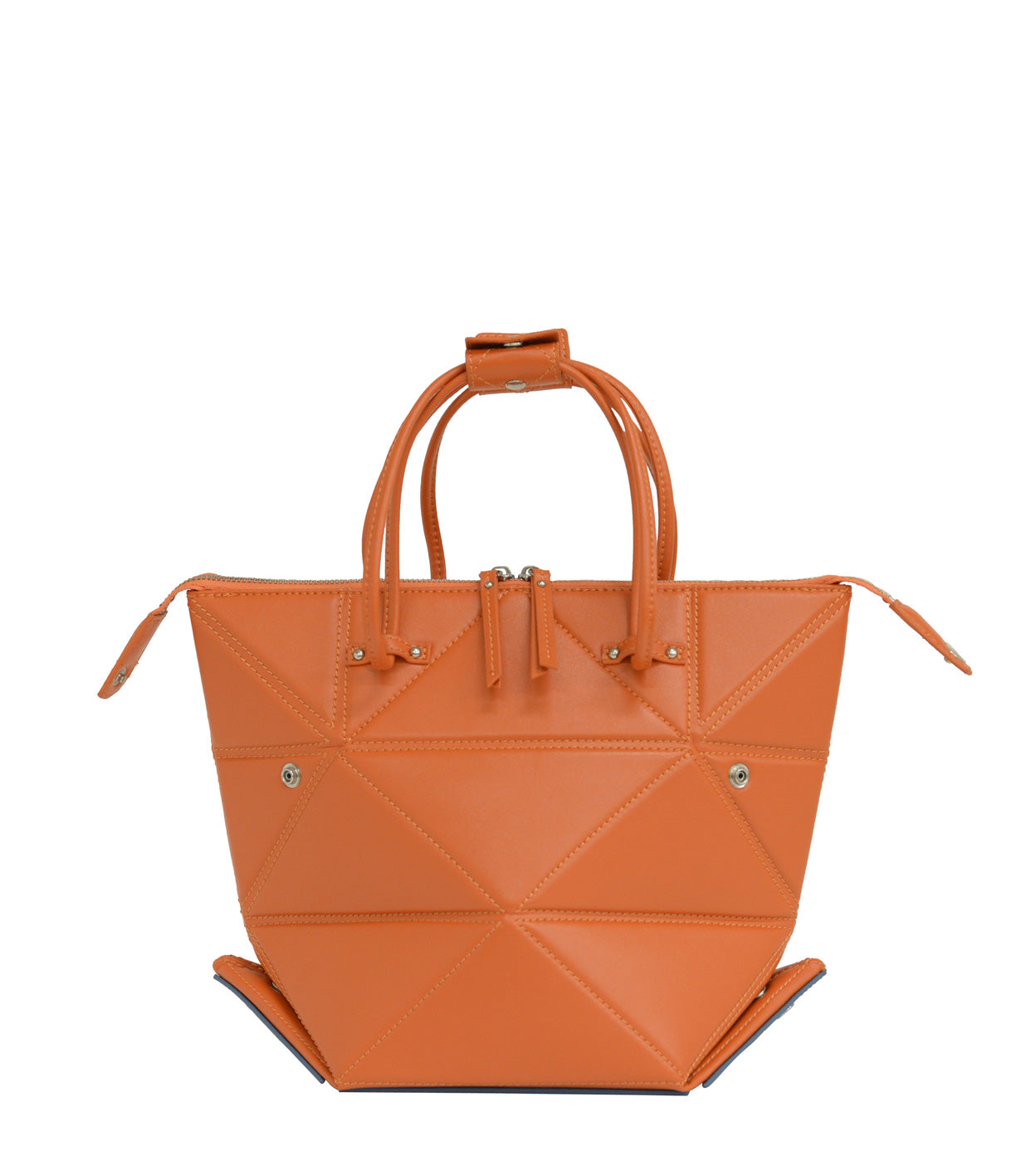 luxury origami handbag#color_orange