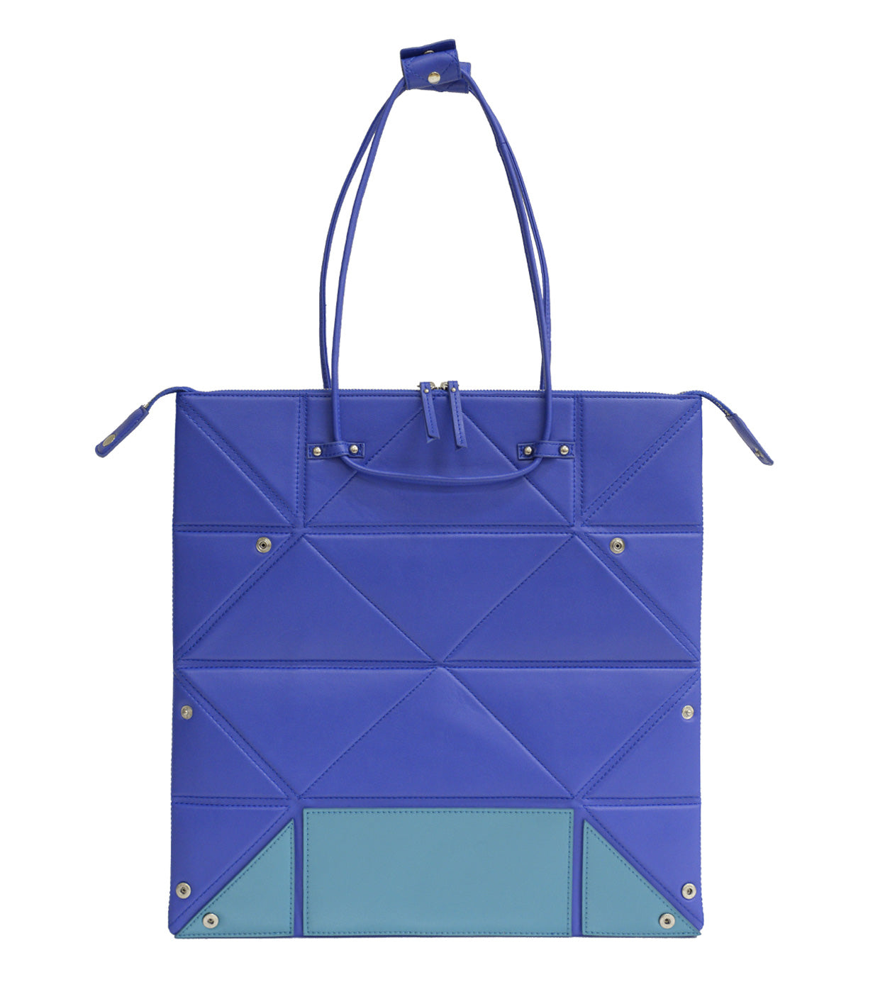 luxury origami handbag #color_blue