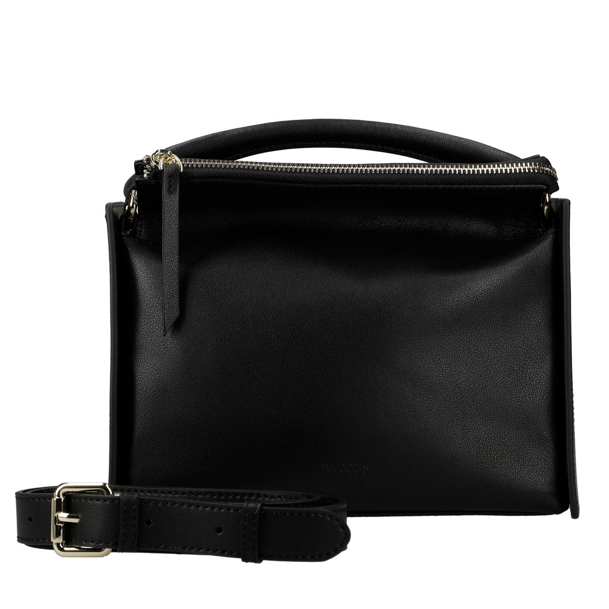 Handbag One Handle Rectangle Leather Bag with Shoulder Strap