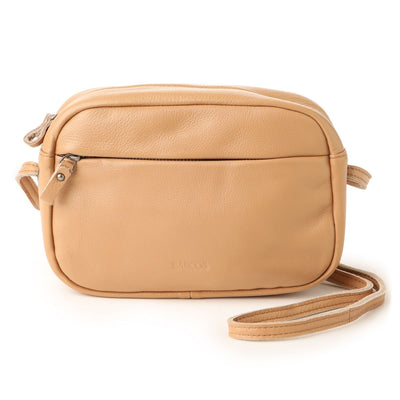 Shrink Leather Shoulder Bag