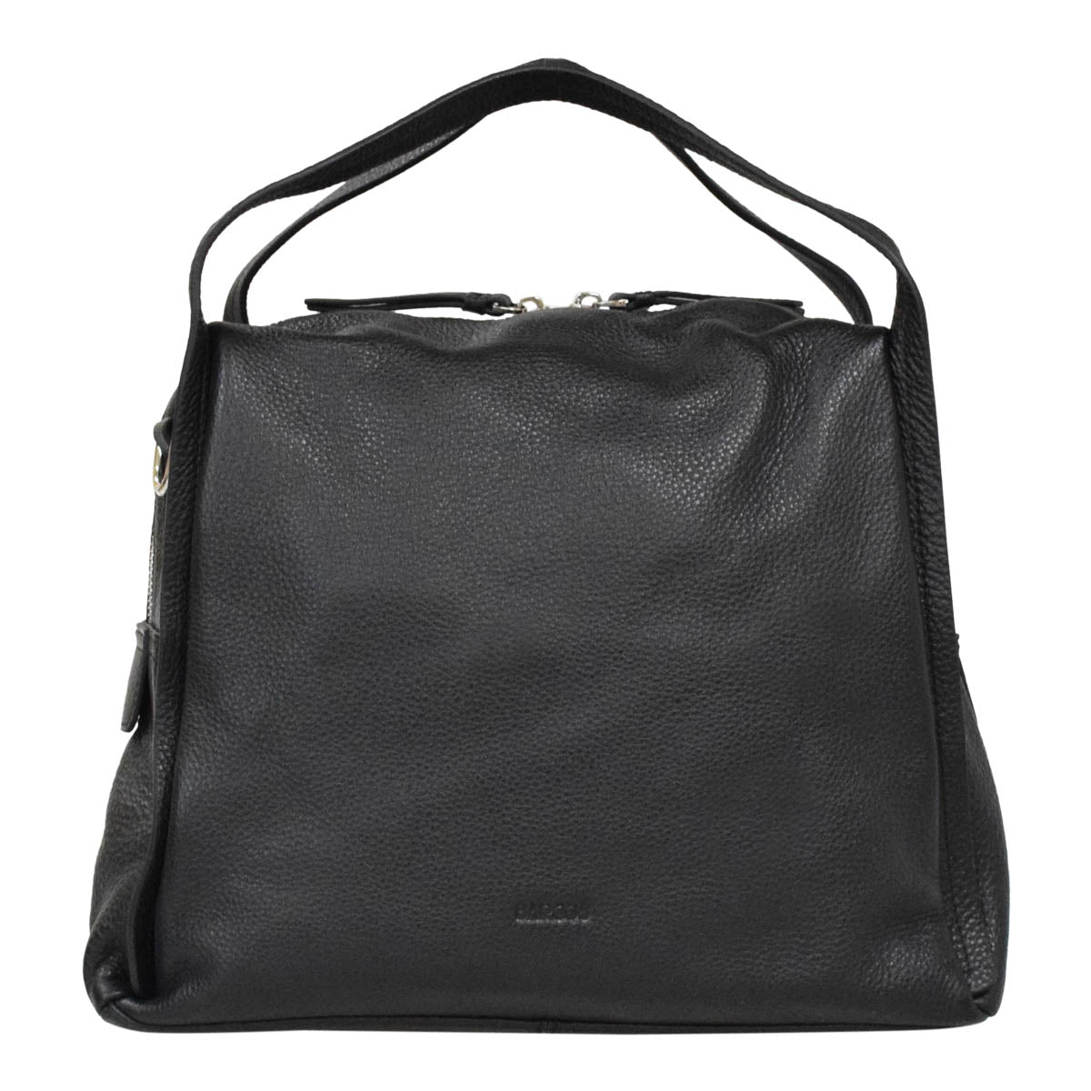 Mini Leather Boston Bag