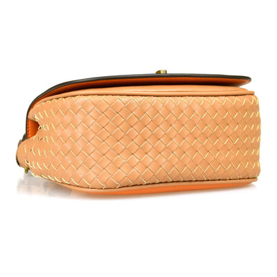 Leather and Mesh Pochette