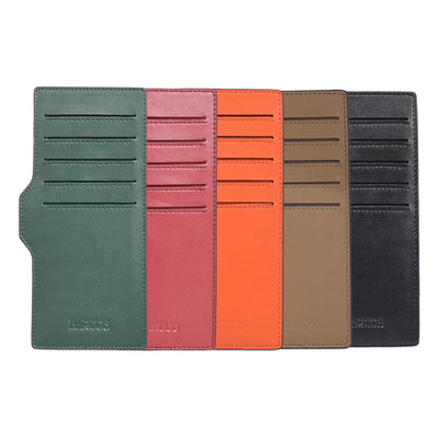Emma L-shaped Leather Good Luck Wallet