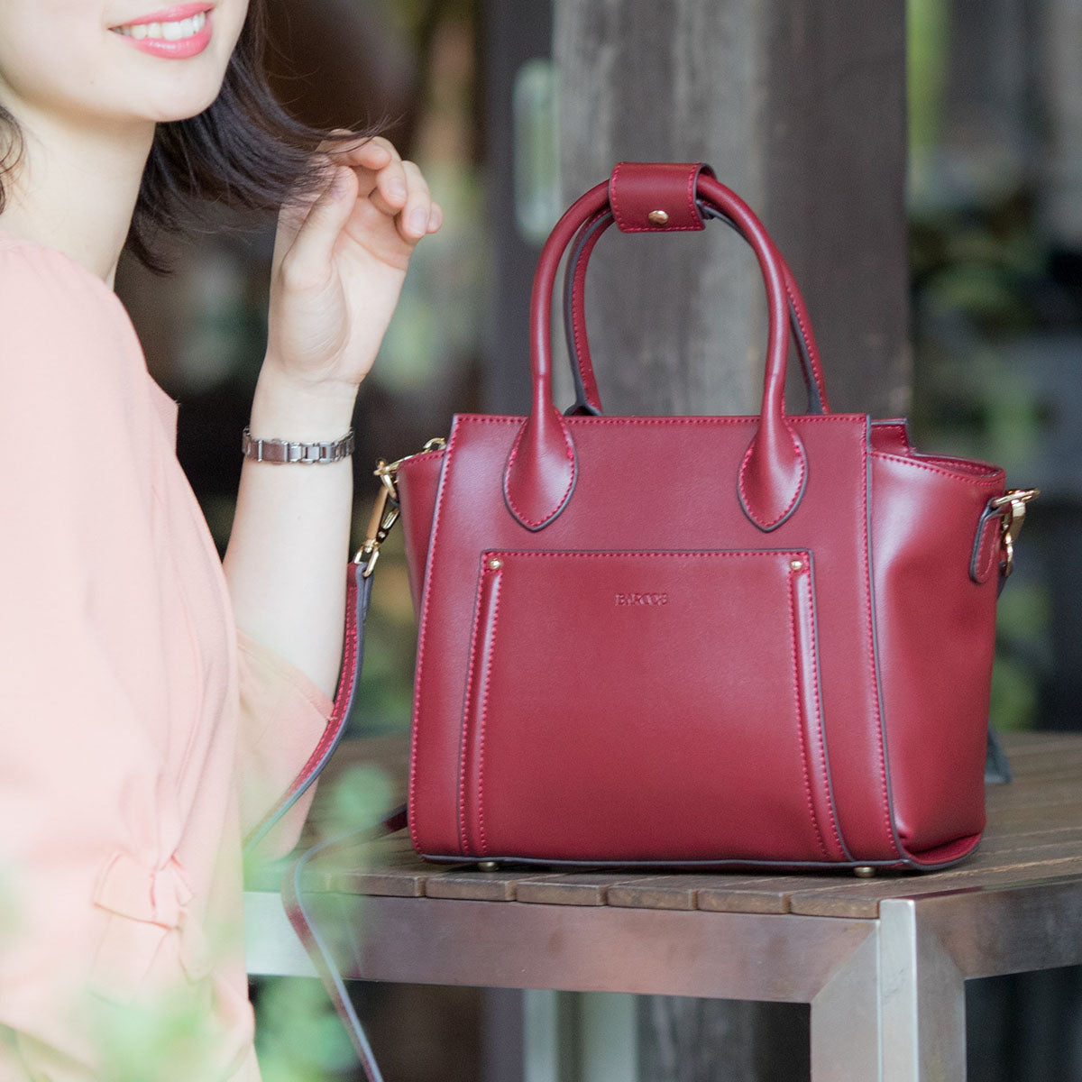 Claire 2-Way All Leather Bag