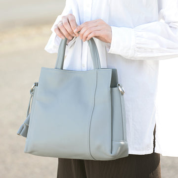 Lulu 2 Way Leather Handbag