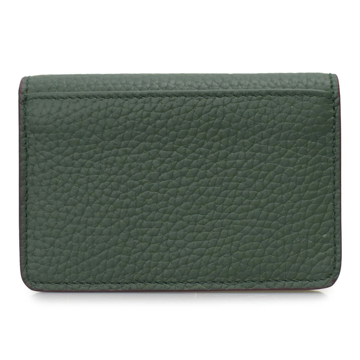 Card Case with Shrink Leather Gusset