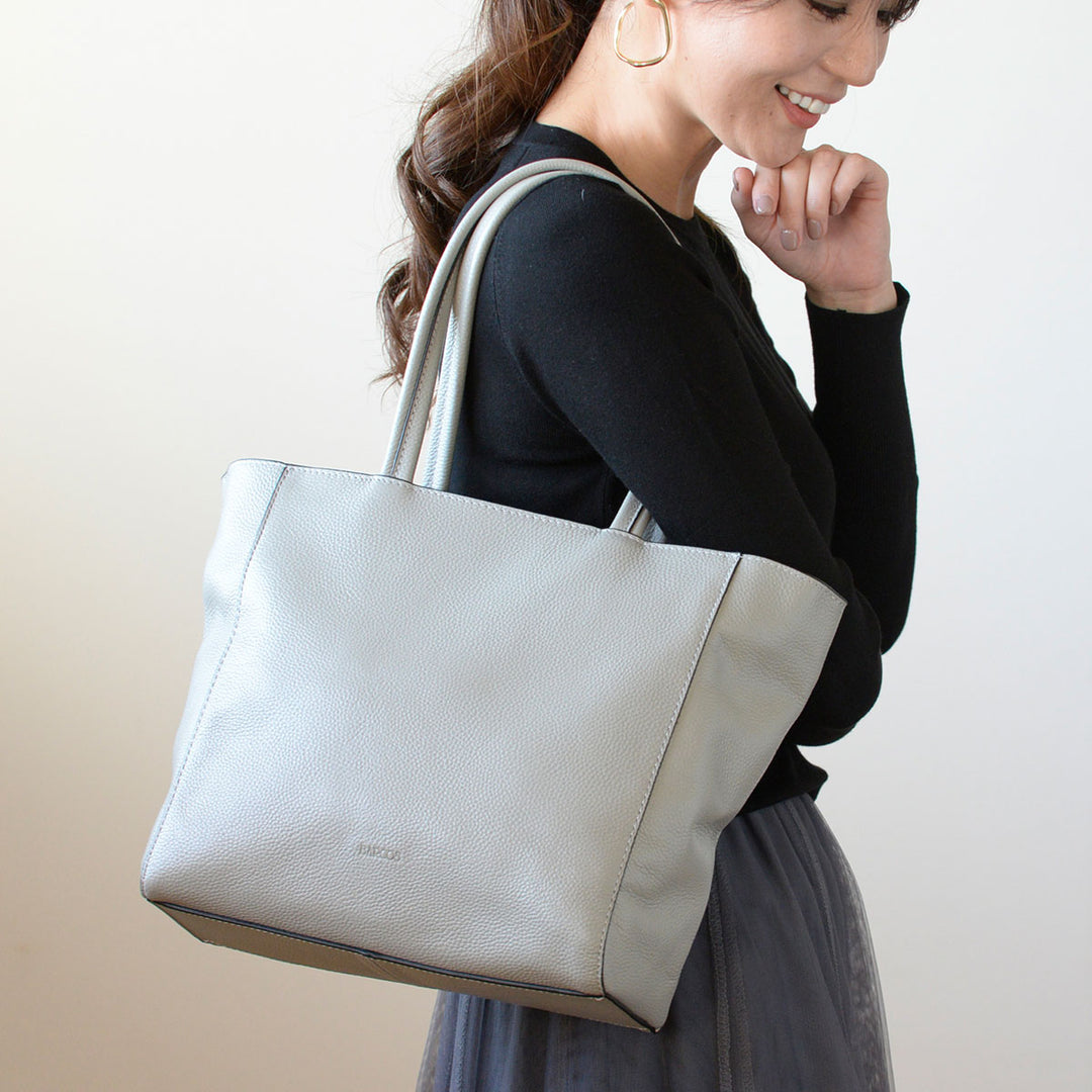 Shrink Leather Tote Bag – Barcos.Shop