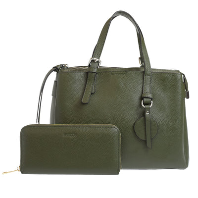 Elegant Handbag and Wallet Bundle