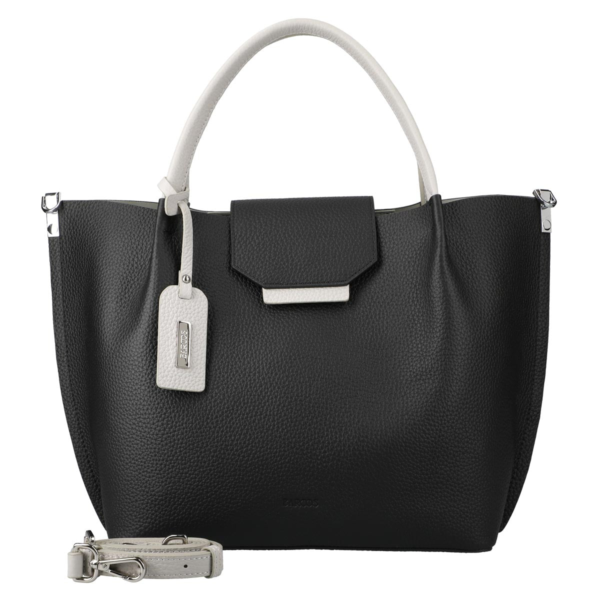 Charlotte Shrink Leather Handbag