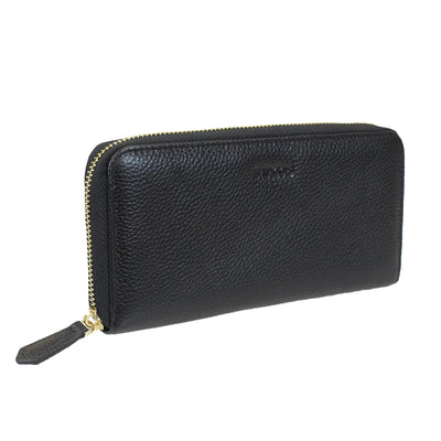 Shrink Leather Handbag and Wallet Bundle