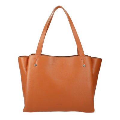 Leather Tote Bag and Pochette Bundle