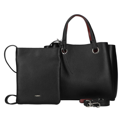 Shrink Leather Handbag and Pochette Classic Bundle