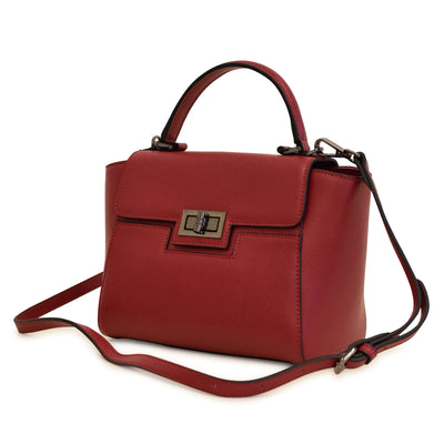 2 Way Leather Cool and Formal Handbag